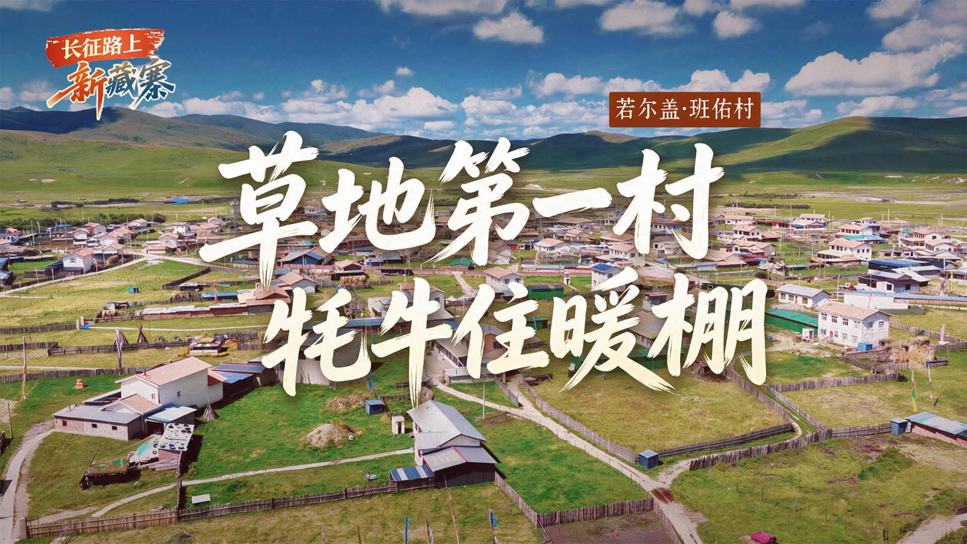 长征路上新藏寨 | 草地第一村，牦牛住暖棚